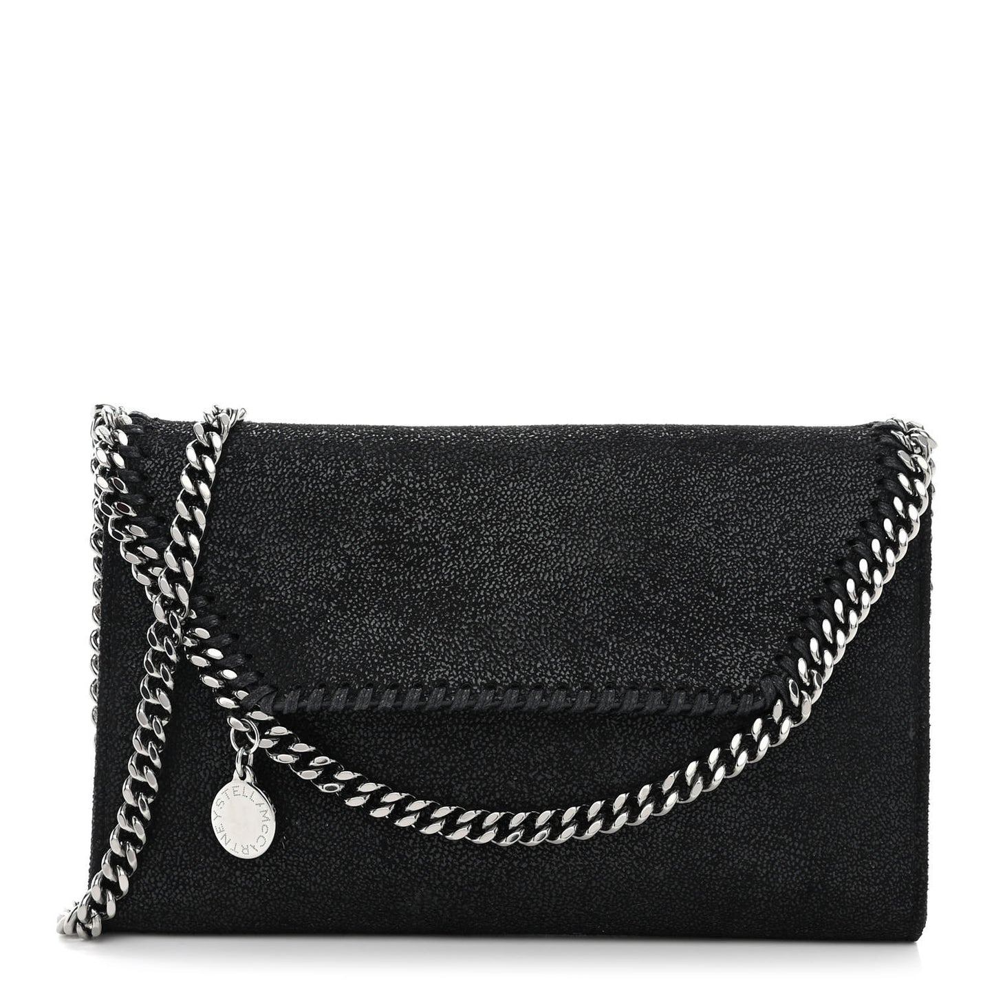 Shaggy Deer Falabella Mini Crossbody Bag Black
