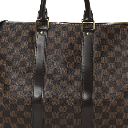 Louis Vuitton Damier Ebene Keepall Bandouliere 45 7 of 11