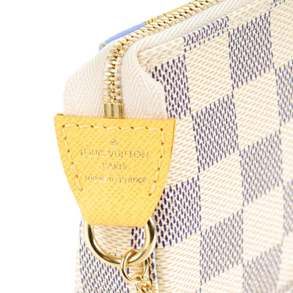 Louis Vuitton Damier Azur Illustre Mini Pochette Accessories 6 of 7