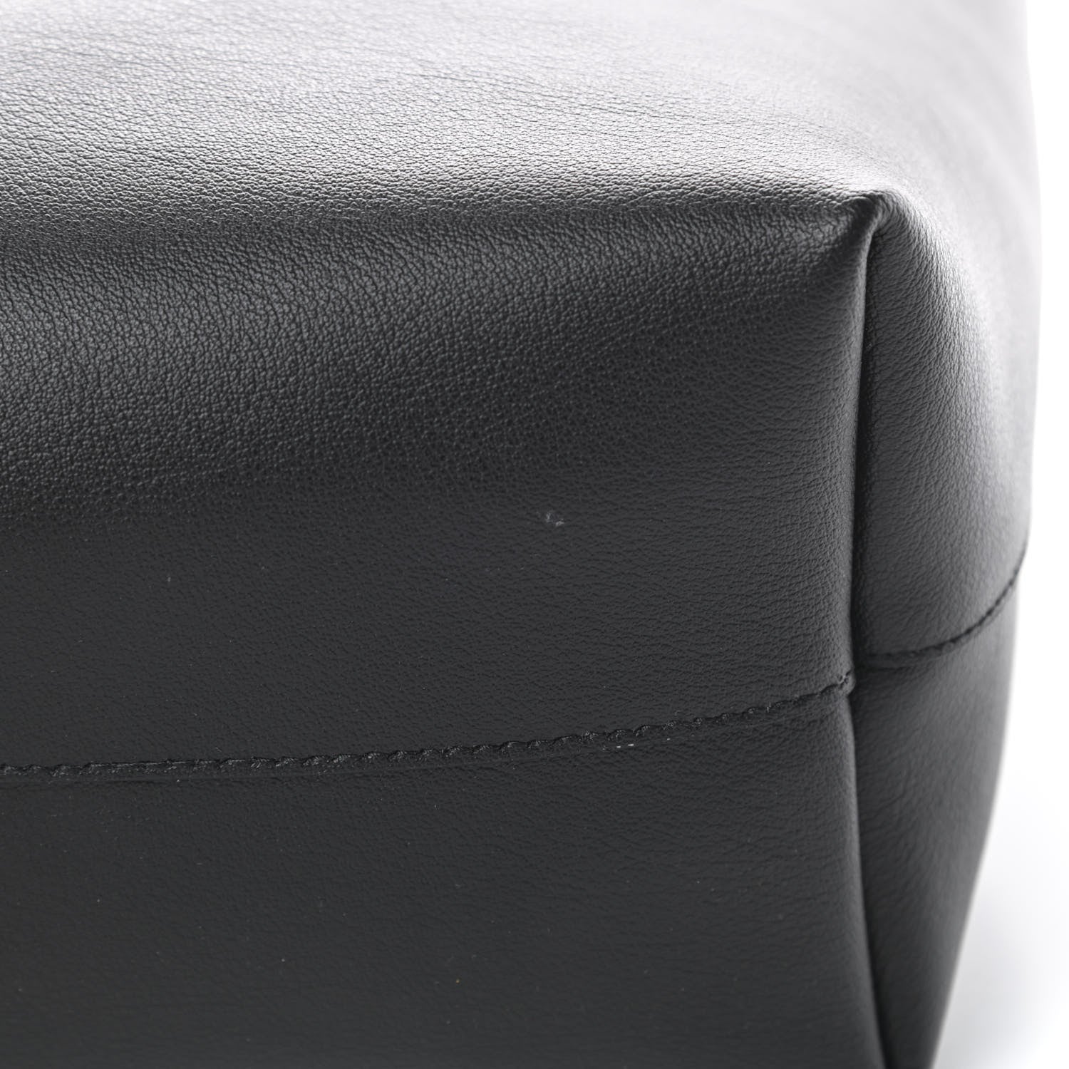Saint Laurent Calfskin Large Shopping Tote Black 12 of 12