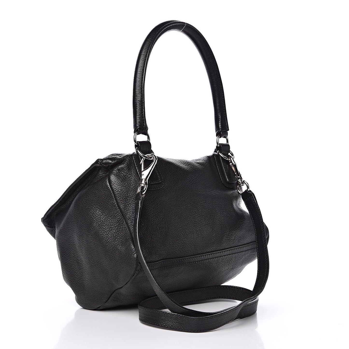 Sugar Goatskin Small Pandora Black