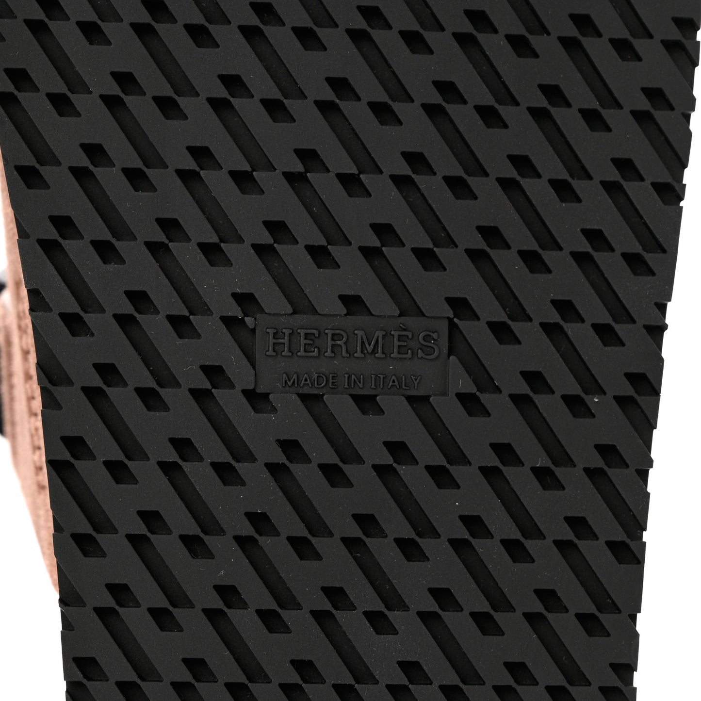 Suede Goatskin Womens Chypre Sandals 38 Rose Perle Black