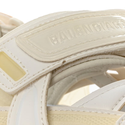 Balenciaga Neoprene Rubber Clear Sole Womens Track Sandals 39 White 12 of 13