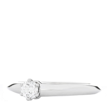 Tiffany Platinum Diamond .19ct Solitaire Engagement Ring 49 5 3 of 7