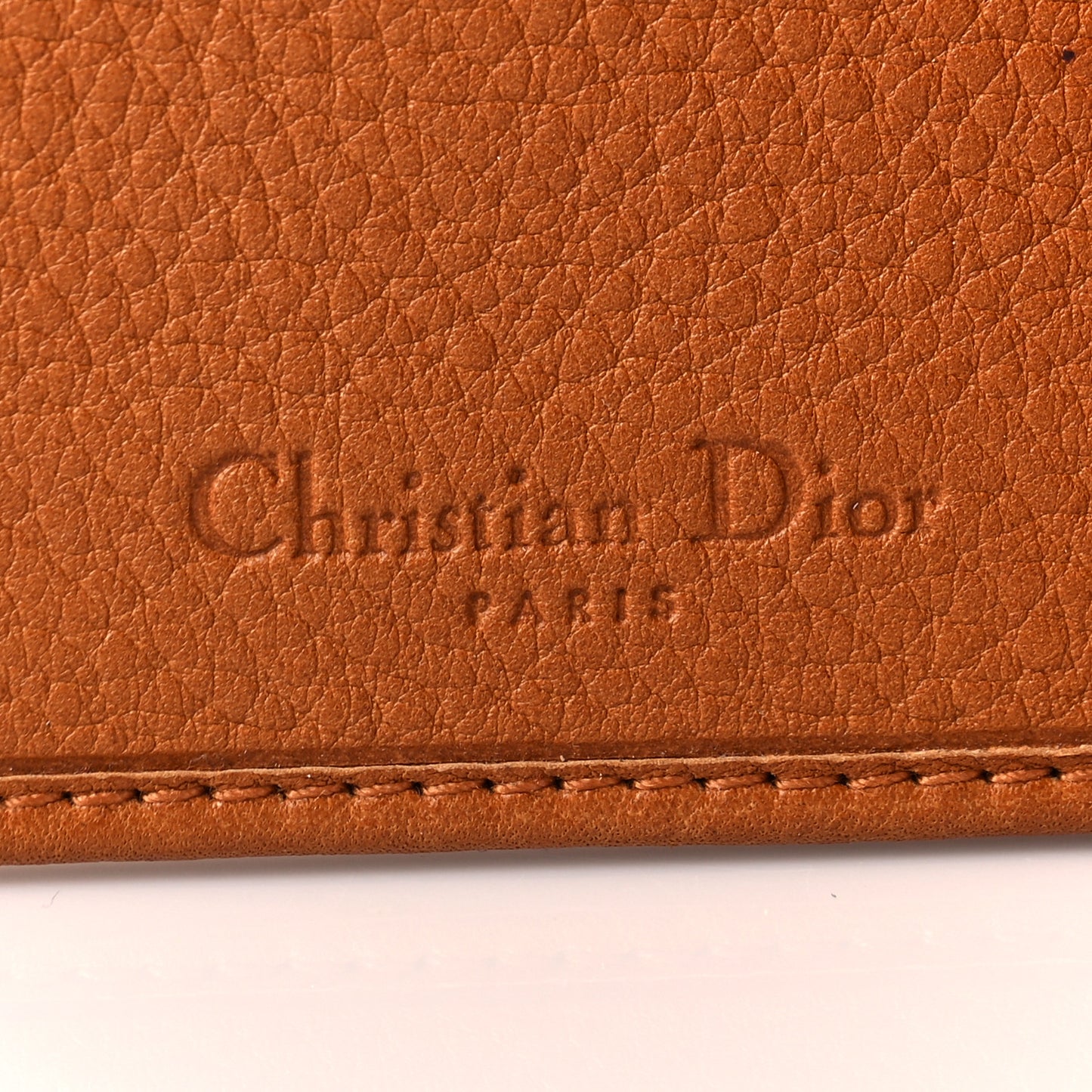 Calfskin Street Chic Flap Continental Wallet Brown