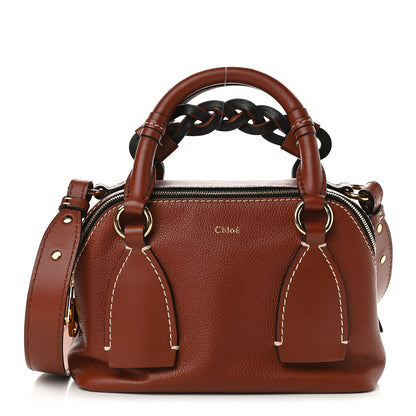 Chloe Calfskin Small Daria Sepia Brown 1 of 9