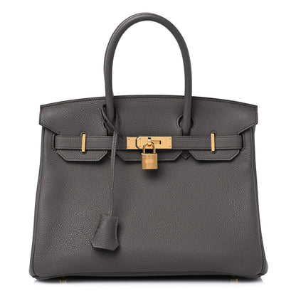 Hermes Togo Birkin 30 Etain 1 of 10