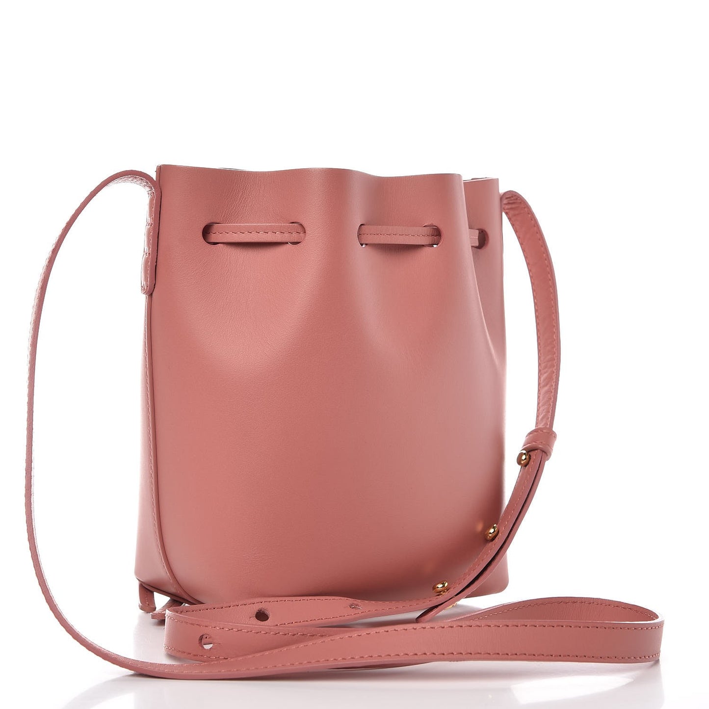 Calfskin Mini Mini Bucket Bag Blush