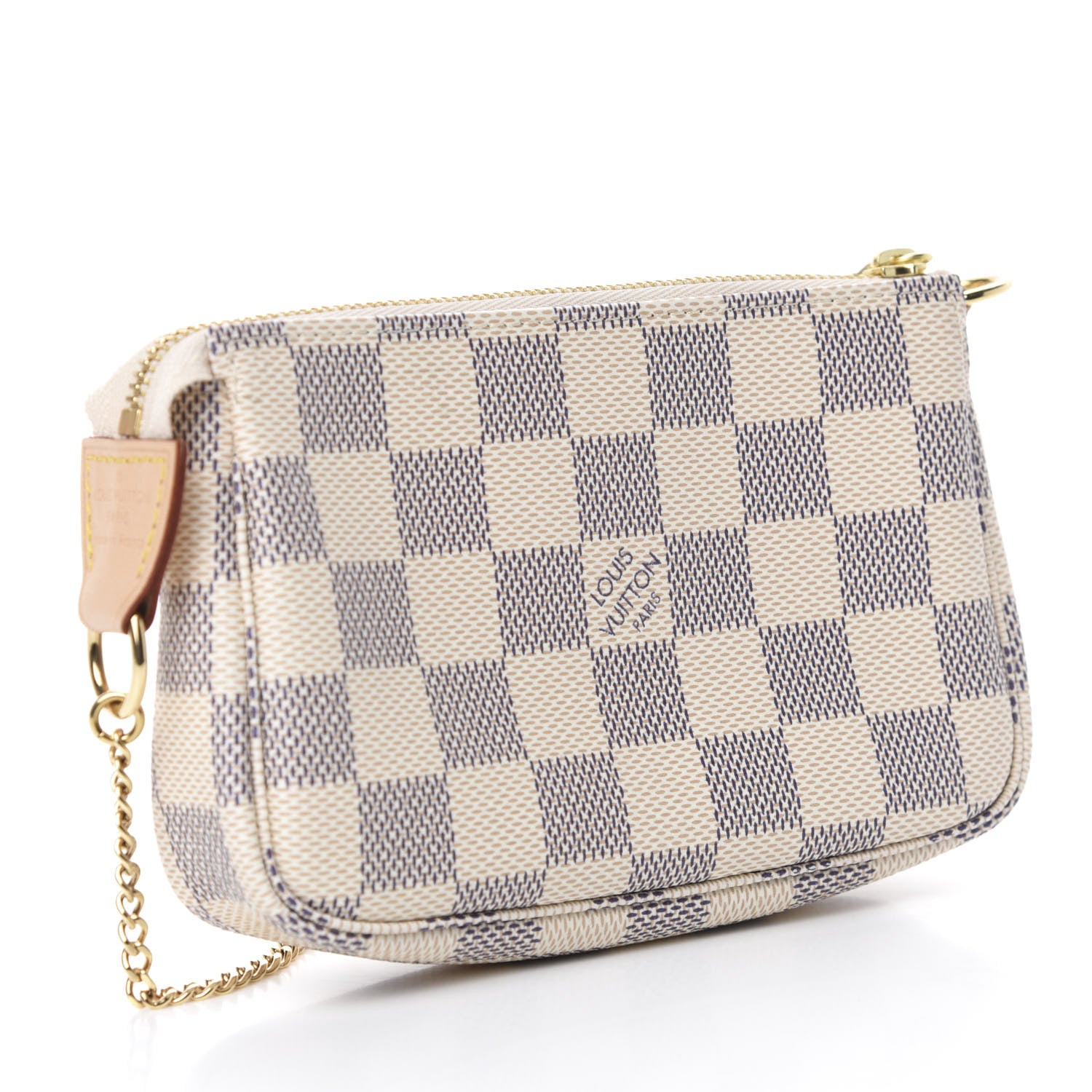 Louis Vuitton Damier Azur Mini Pochette Accessories 3 of 7