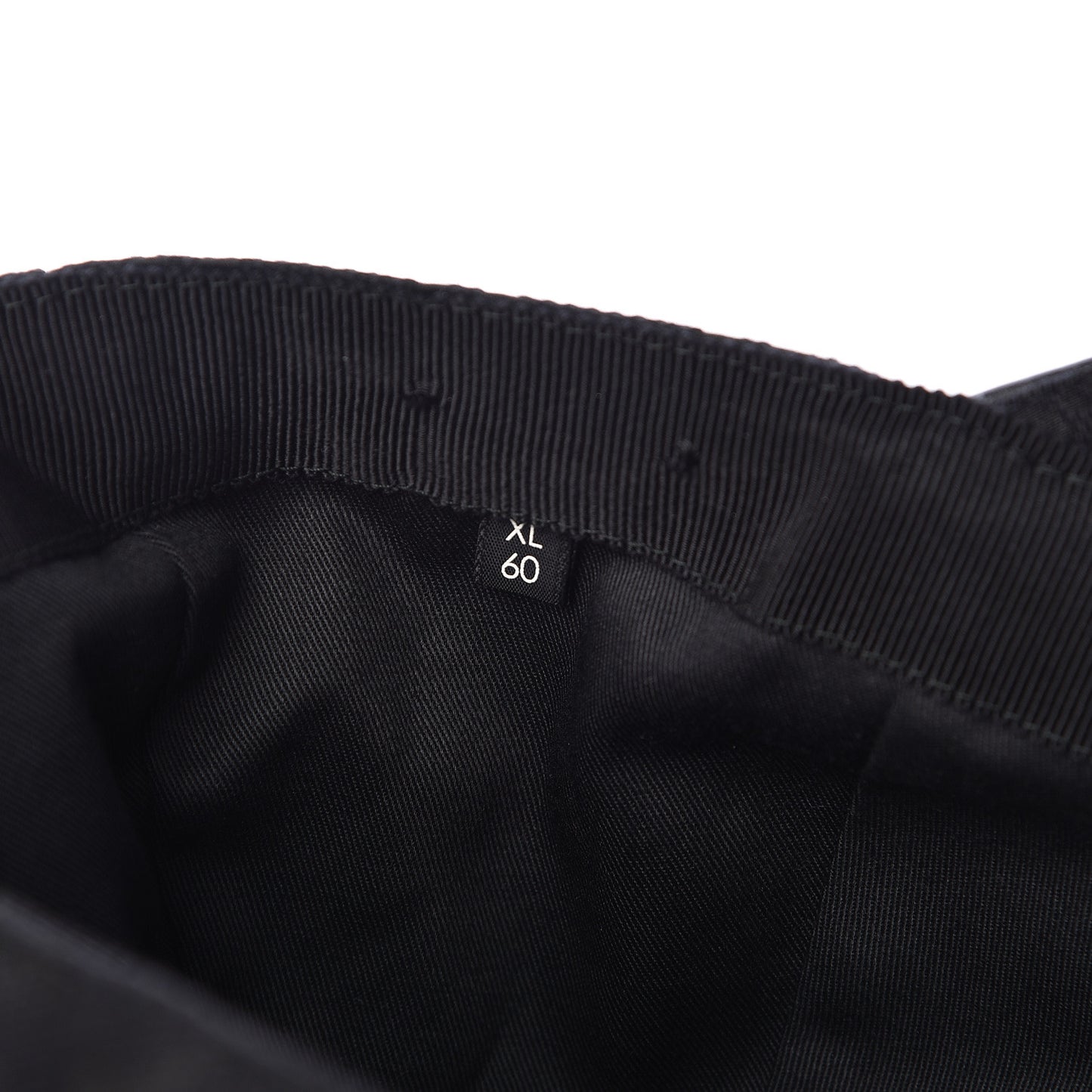 Monogram Web Baseball Hat XL Black
