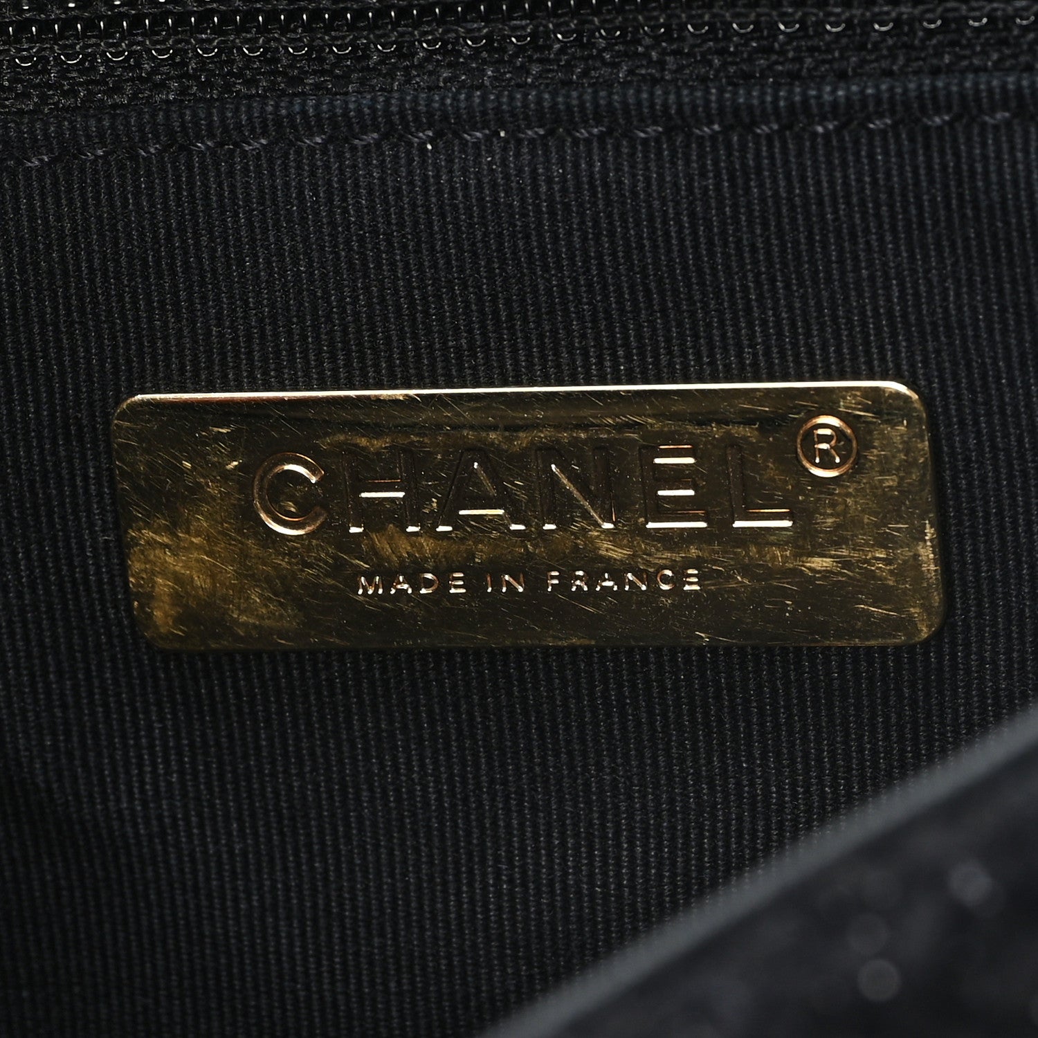 Chanel Tweed Quilted Medium Chanel 19 Flap Black Black 6 of 11