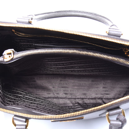 Prada Saffiano Lux Large Promenade Tote Grafite 5 of 8