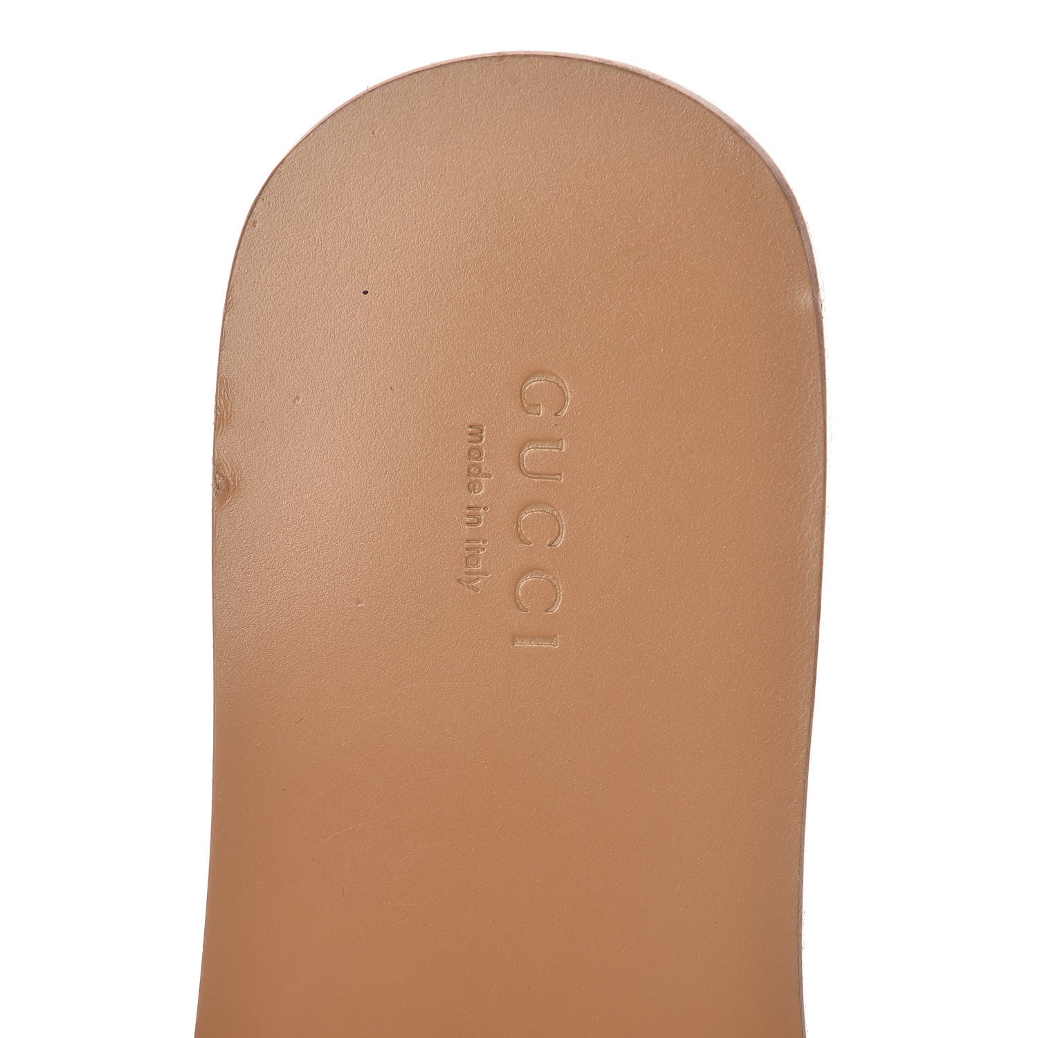 Gucci Malaga Kid Fringe Horsebit Slide Sandals 40 Orange 7 of 12
