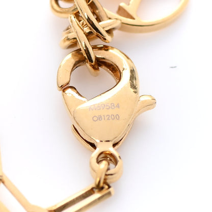 Louis Vuitton Brass Flower Full Bracelet Gold 5 of 5
