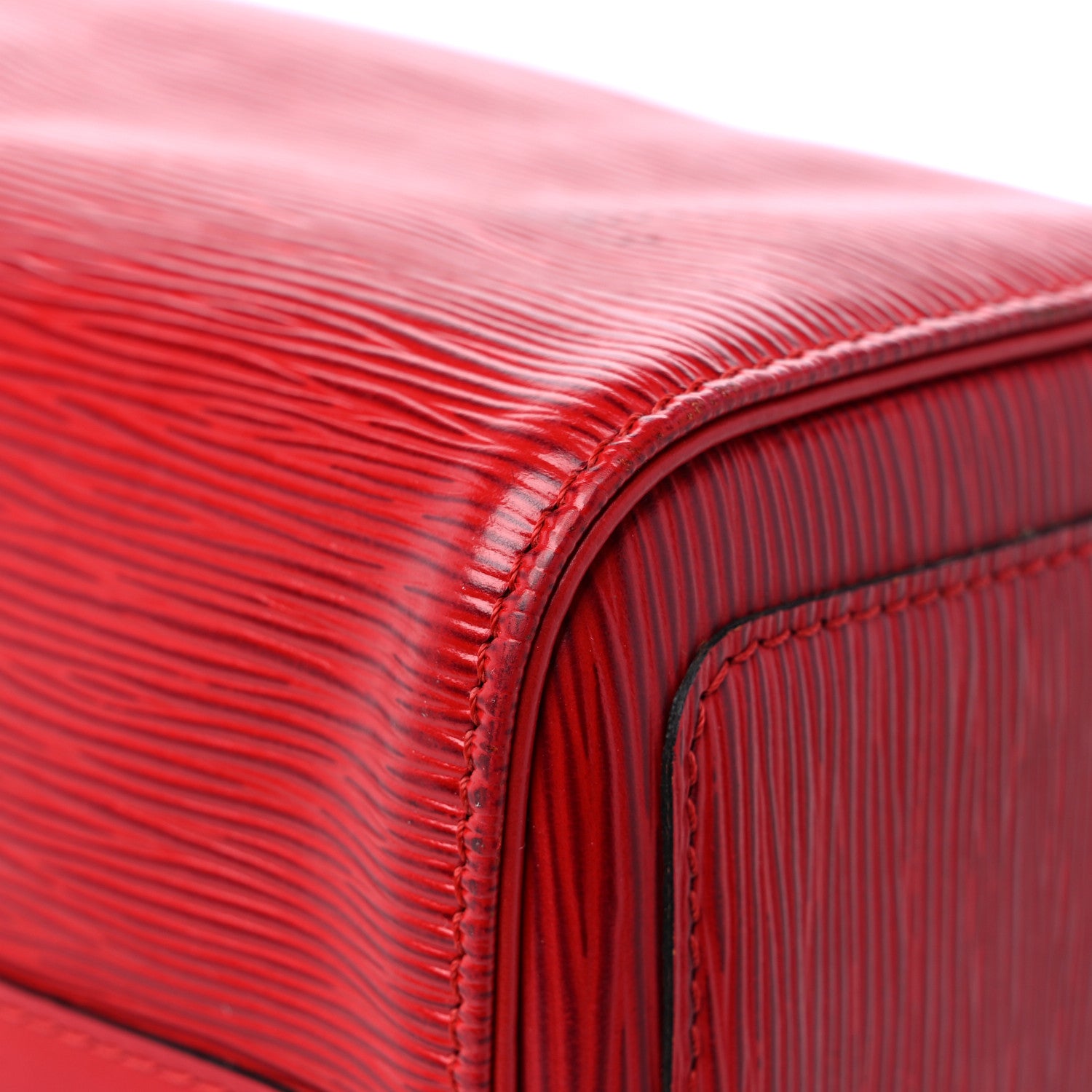 Louis Vuitton Epi Speedy 25 Castillan Red 9 of 14