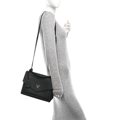 Louis Vuitton Soft Calfskin My Lockme Top Handle Black 2 of 11