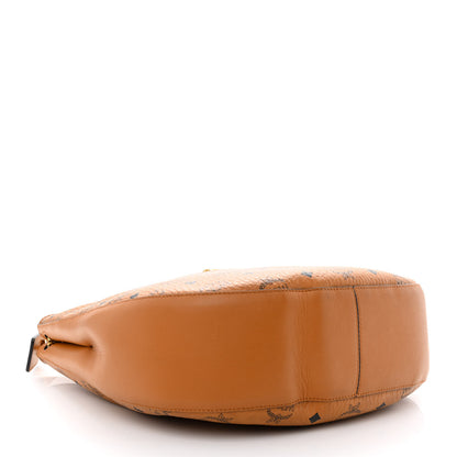 MCM Visetos Large Patricia Hobo Cognac 4 of 17