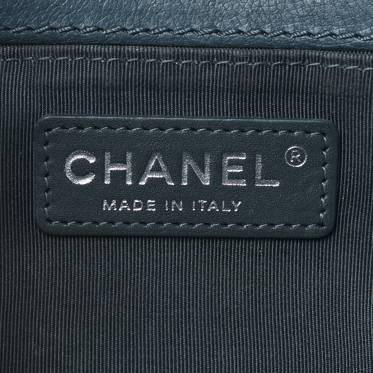Chanel Calfskin Medium Boy Reverso Flap Blue 6 of 12