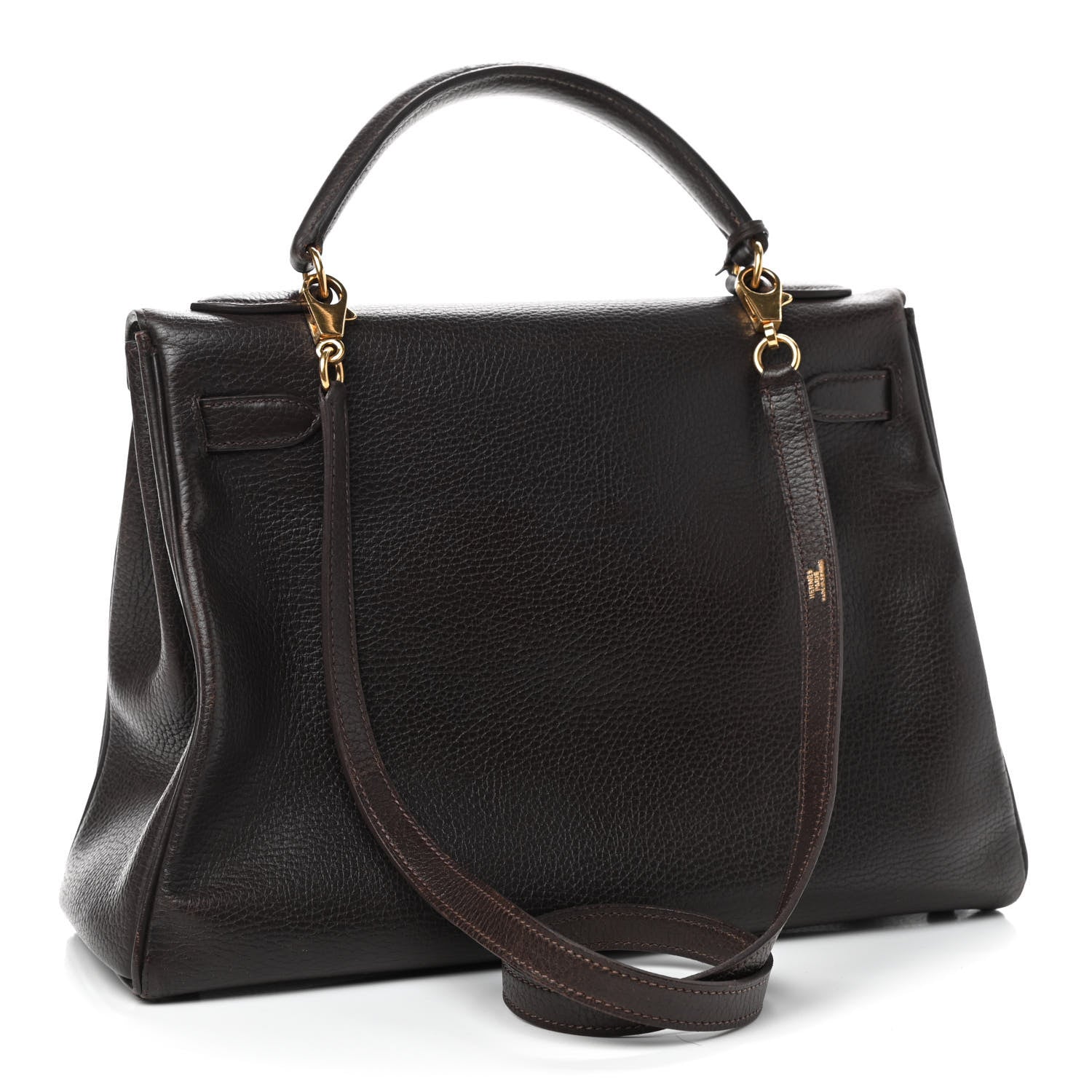 Hermes Ardennes Kelly Retourne 32 Chocolate 3 of 16