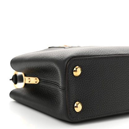 Louis Vuitton Taurillon Capucines BB  Black 8 of 9
