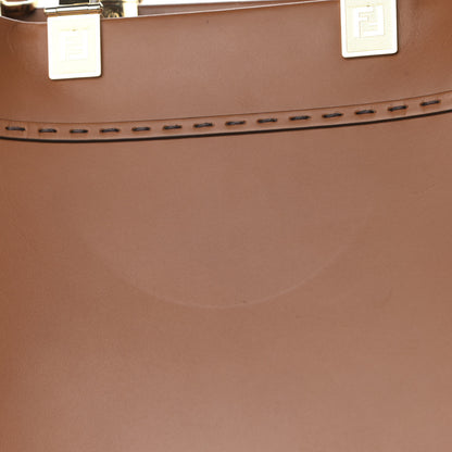 Fendi Vitello King Plexiglass Medium Fendi Sunshine Shopper Tote Cuoio 16 of 16