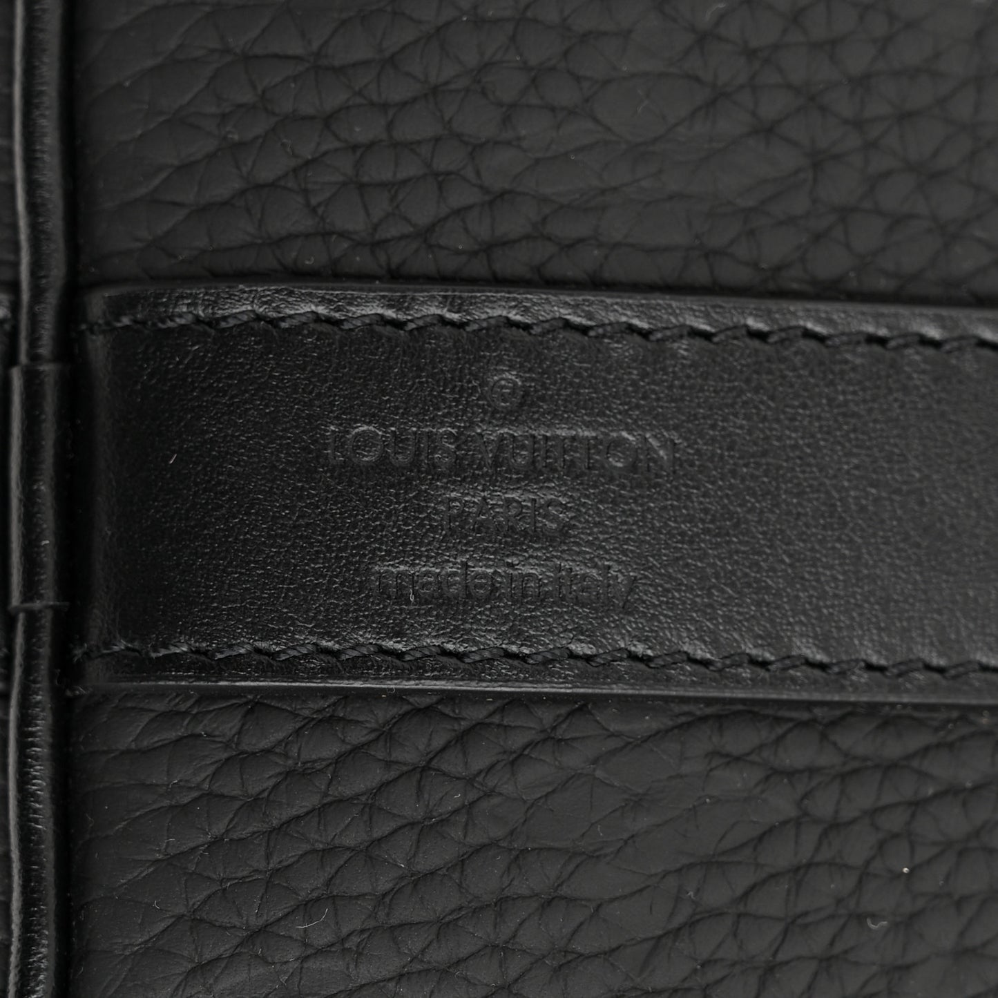 Taurillon Monogram Keepall Bandouliere 50 Black