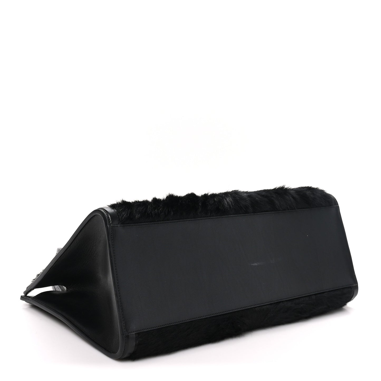 Calf Hair Small Kit Cabas  Black