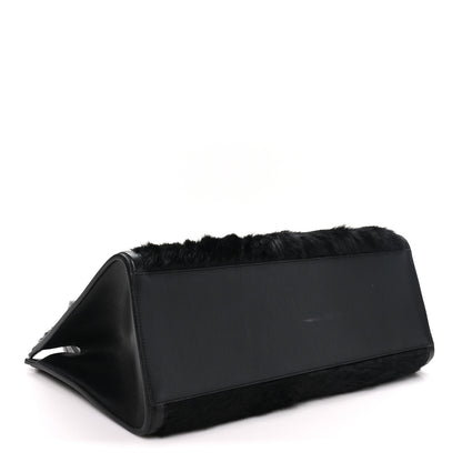 Phoebe Philo Calf Hair Small Kit Cabas  Black 4 of 9