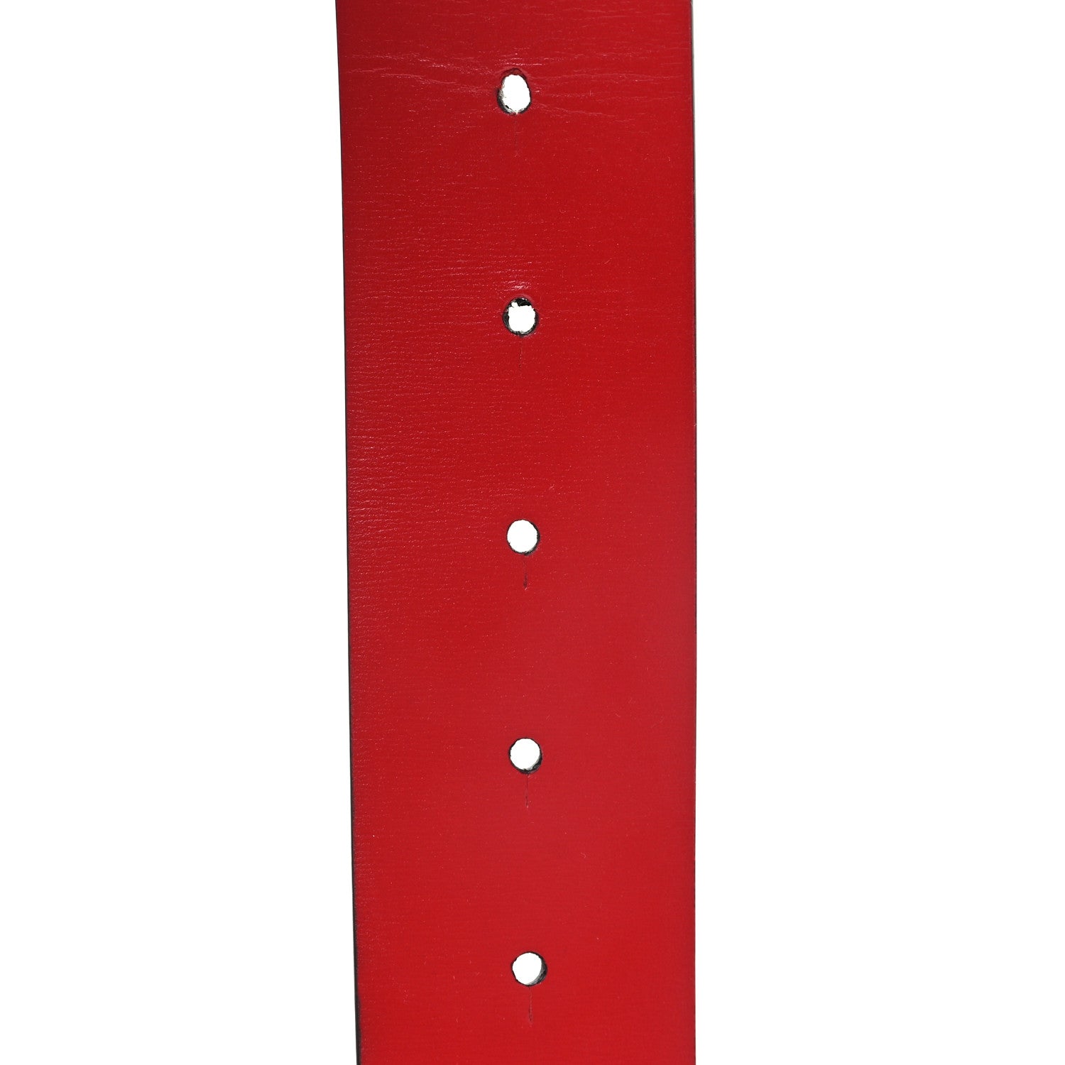 Valentino Garavani Glossy Calfskin VLogo Reversible 30mm Belt 95 38 Black Rouge Pur 4 of 5
