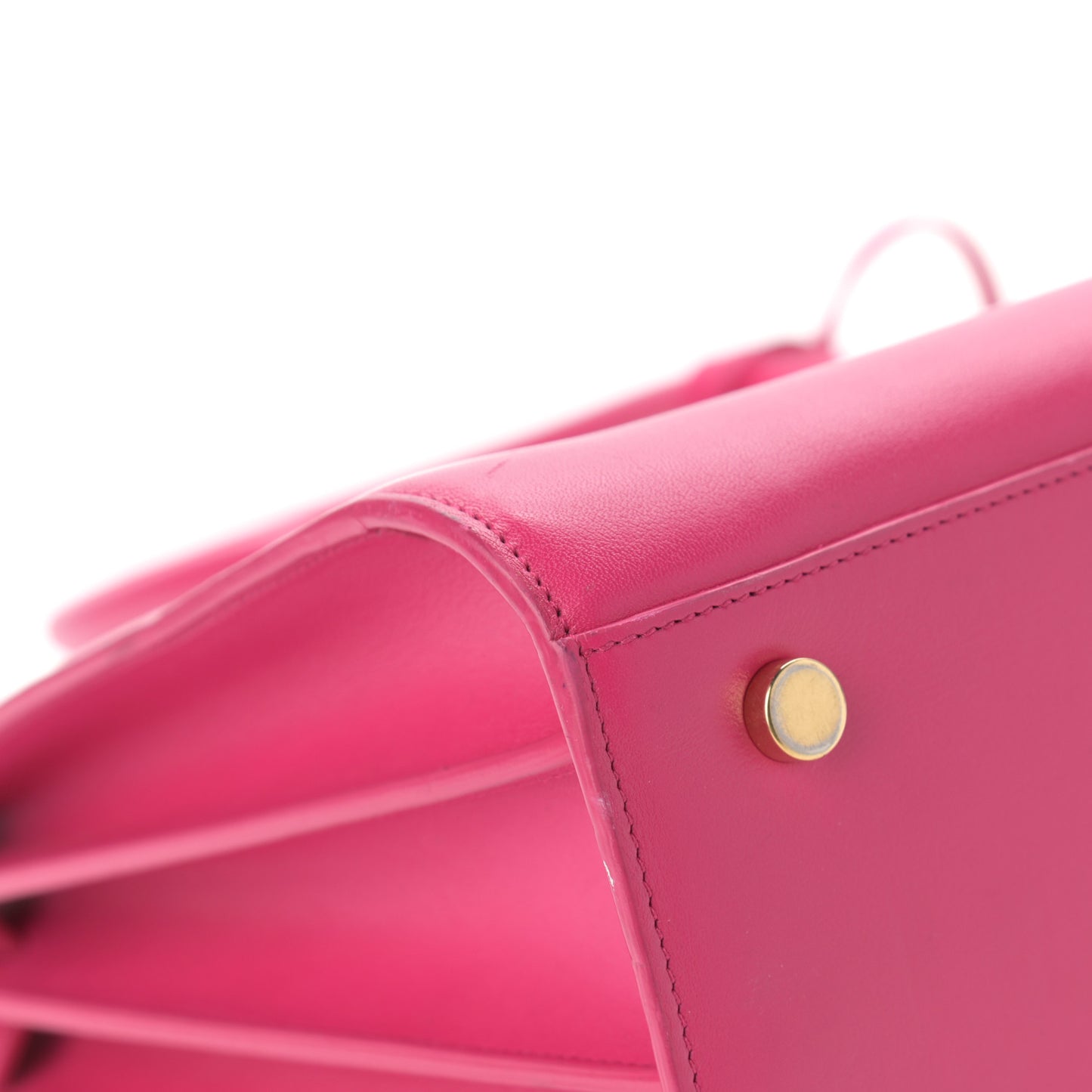 Calfskin Small Sac De Jour Lipstick Fuchsia