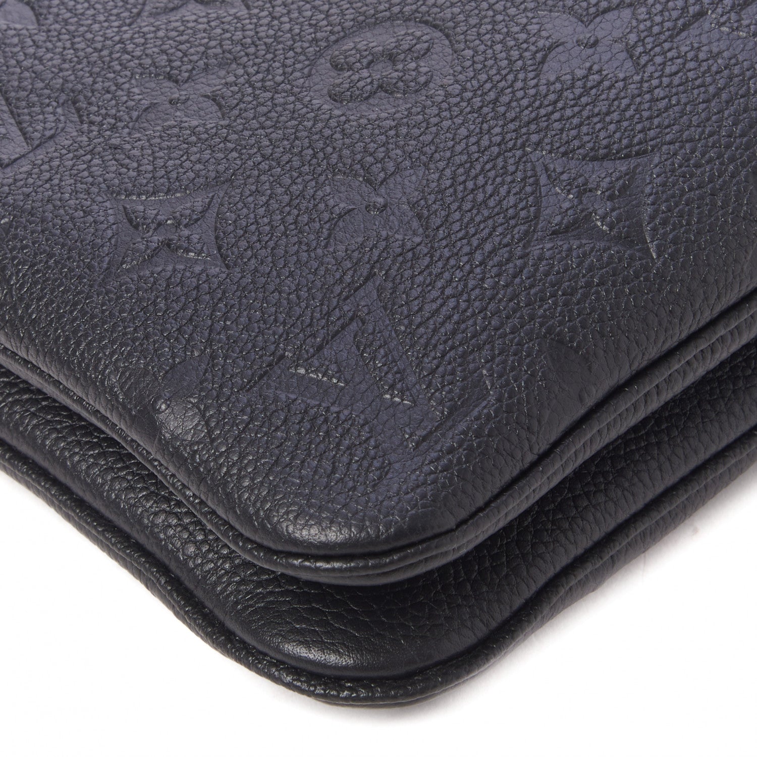 Louis Vuitton Empreinte Double Zip Pochette Black 6 of 9