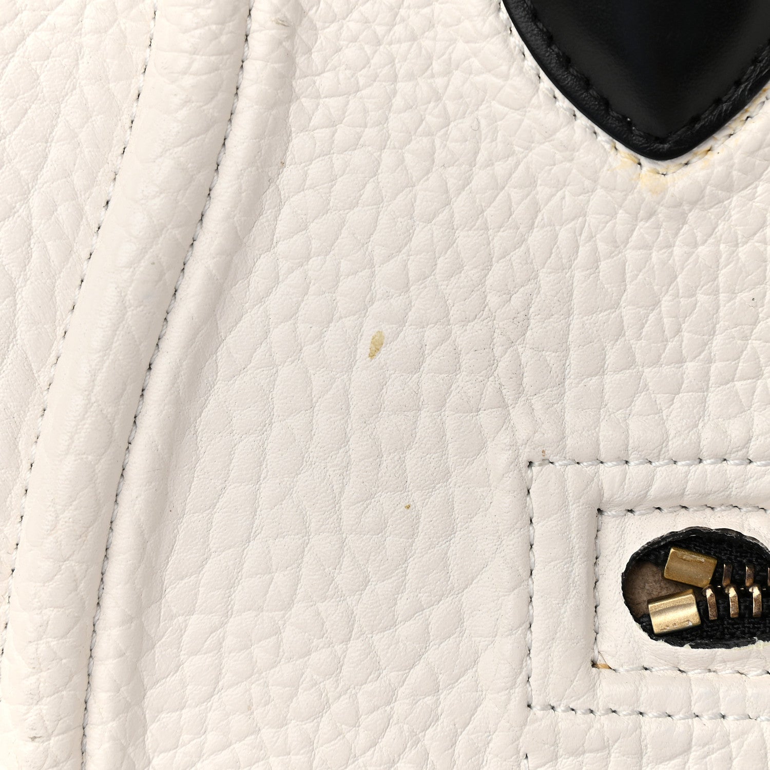 Celine Bullhide Medium Phantom Luggage White 13 of 15
