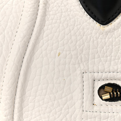 Celine Bullhide Medium Phantom Luggage White 13 of 15
