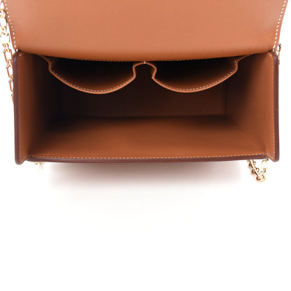 Hermes Epsom Cinhetic Boxy Top Handle Bag Gold 5 of 11