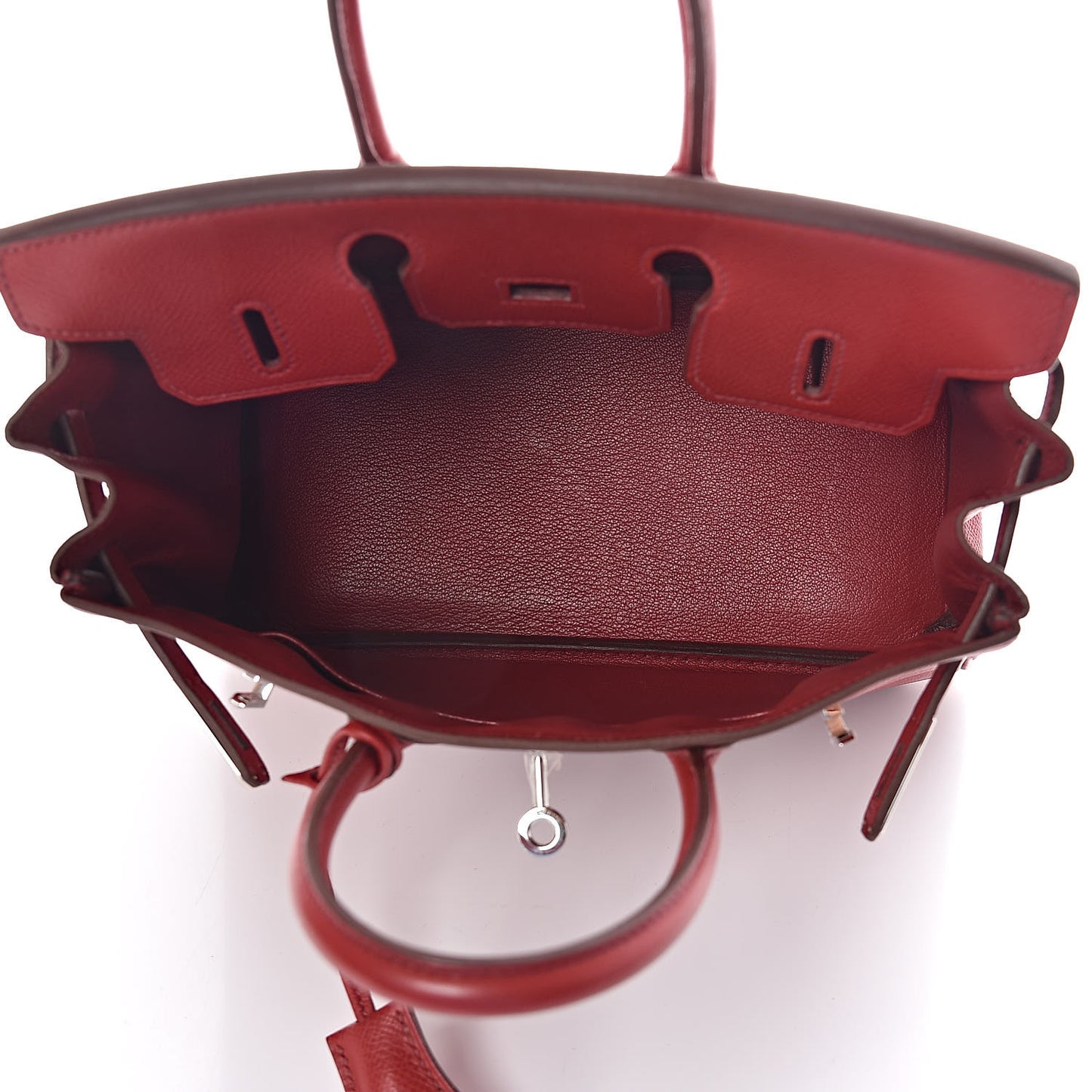 Epsom Birkin 25 Rouge Garance