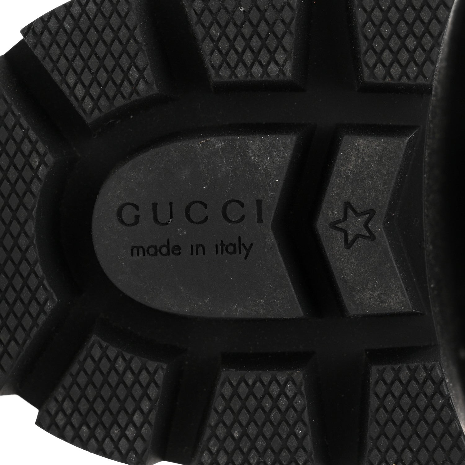 Gucci Magnum Calfskin Logo Chelsea Ankle Boots 40.5 Black 8 of 9