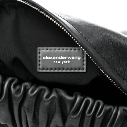 Alexander Wang Lambskin Mini Scrunchie Bag Black 6 of 9