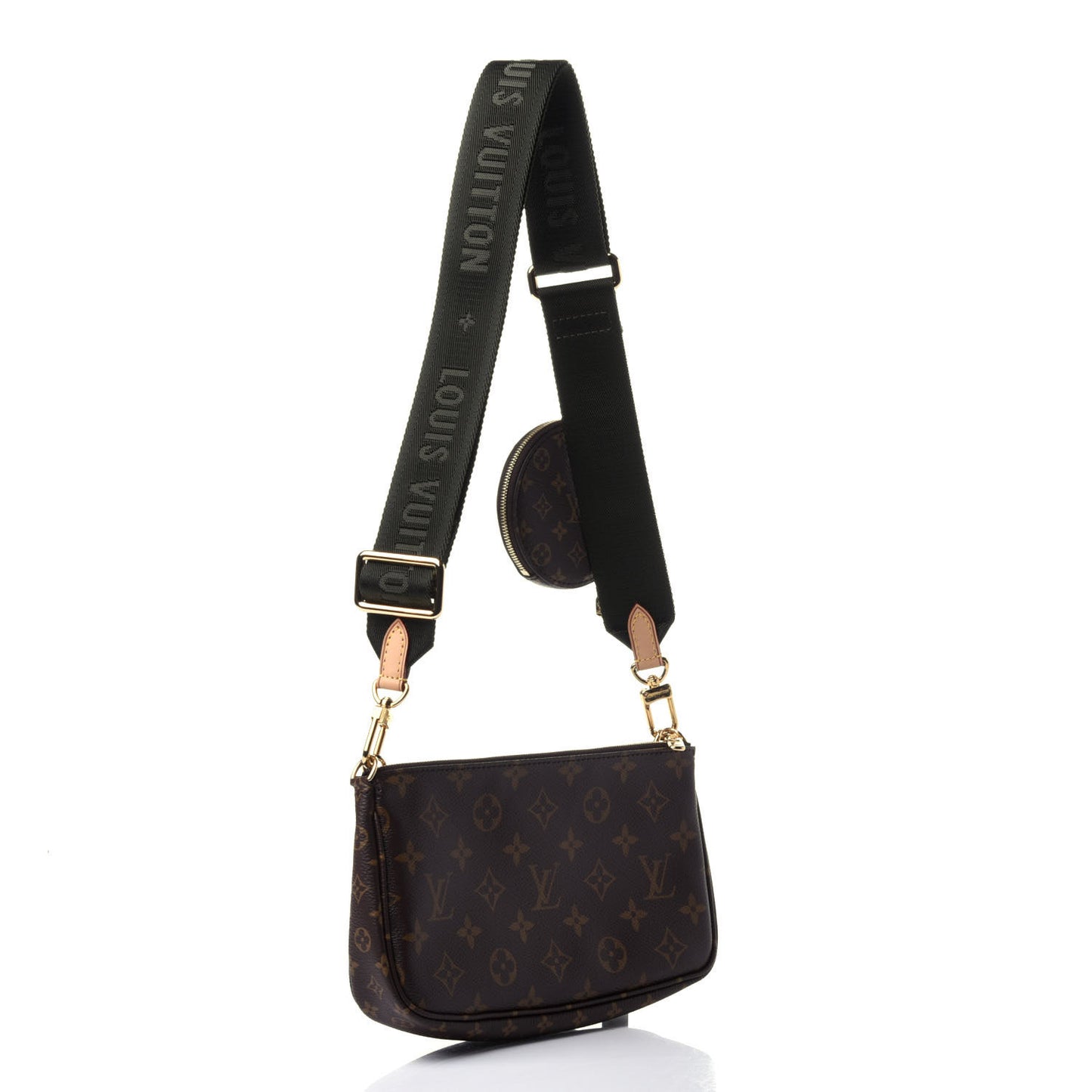 Monogram Multi Pochette Accessories Kaki