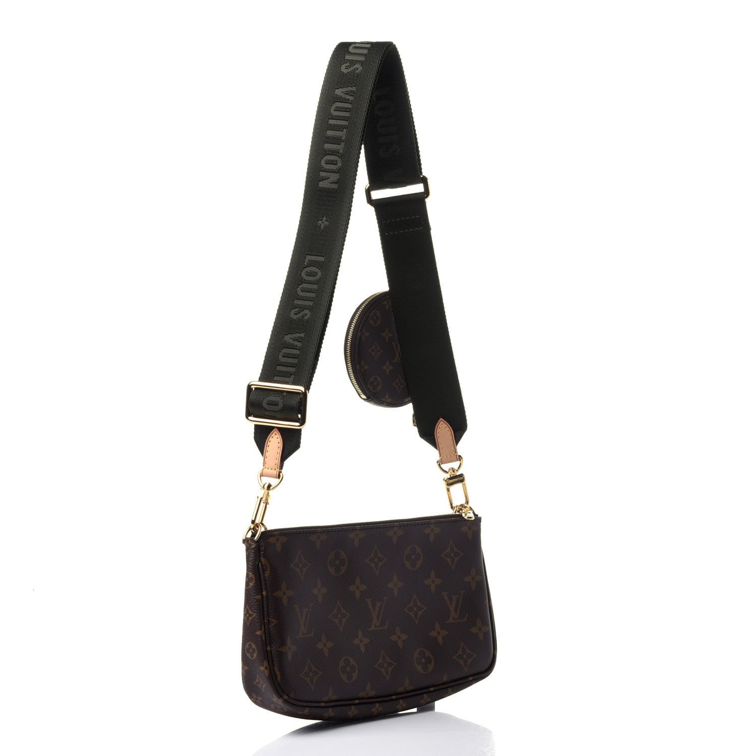 Louis Vuitton Monogram Multi Pochette Accessories Kaki 2 of 4