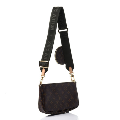 Louis Vuitton Monogram Multi Pochette Accessories Kaki 2 of 4
