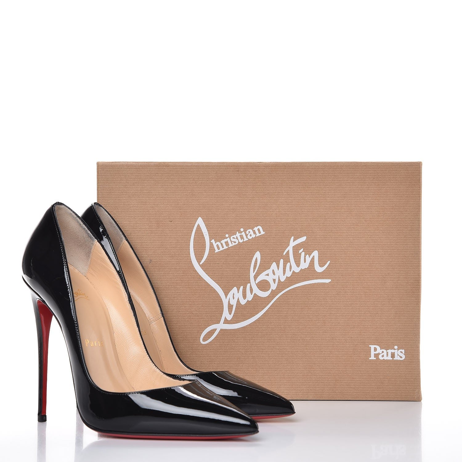 Christian Louboutin Patent So Kate 120 Pumps 38 Black 13 of 13