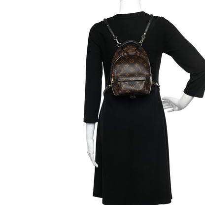 Louis Vuitton LOUIS VUITTON Monogram Palm Springs Backpack Mini 2 of 9