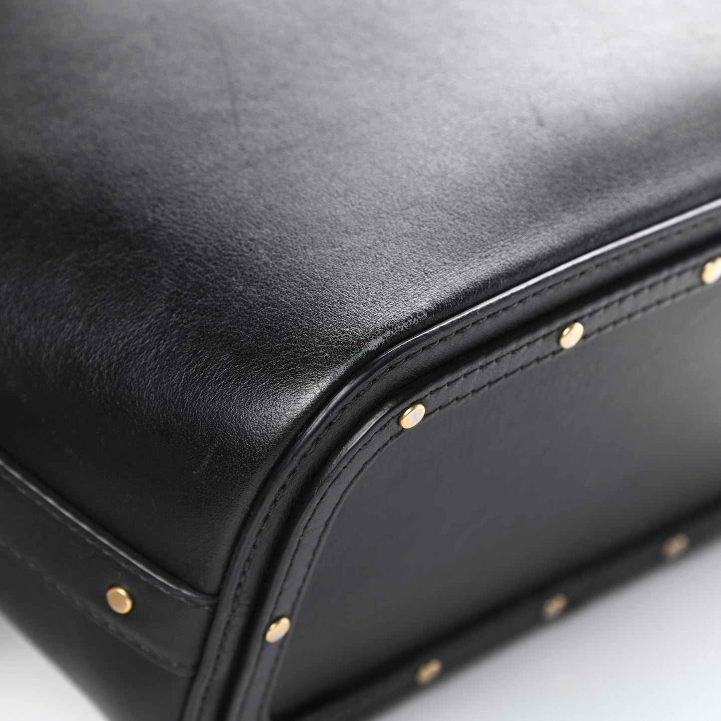 Smooth Calfskin Small Roy Bucket Bag Black