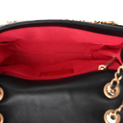 Chanel Calfskin Quilted Small Enchained Flap Black 6 of 12