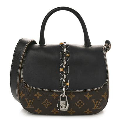 Louis Vuitton Calfskin Monogram Chain It Bag PM Black 1 of 8