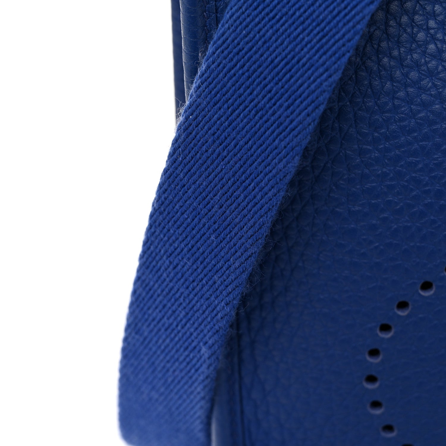 Hermes Taurillon Clemence Evelyne TPM Bleu Royal 12 of 12