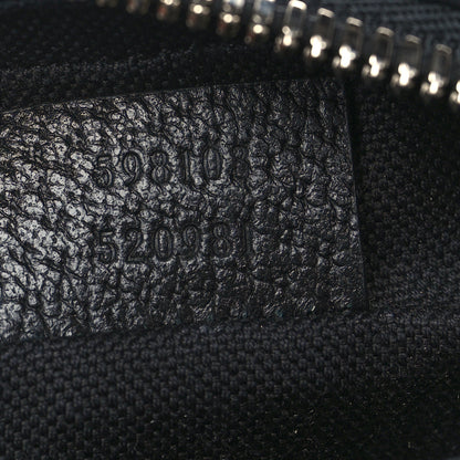 Gucci GG Supreme Monogram Psychedelic Messenger Bag Black 7 of 7