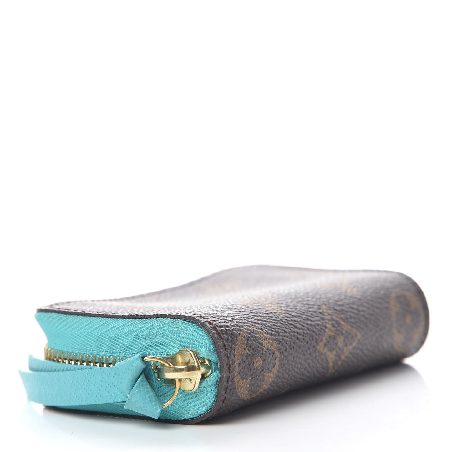 Monogram Zippy Multicartes Turquoise
