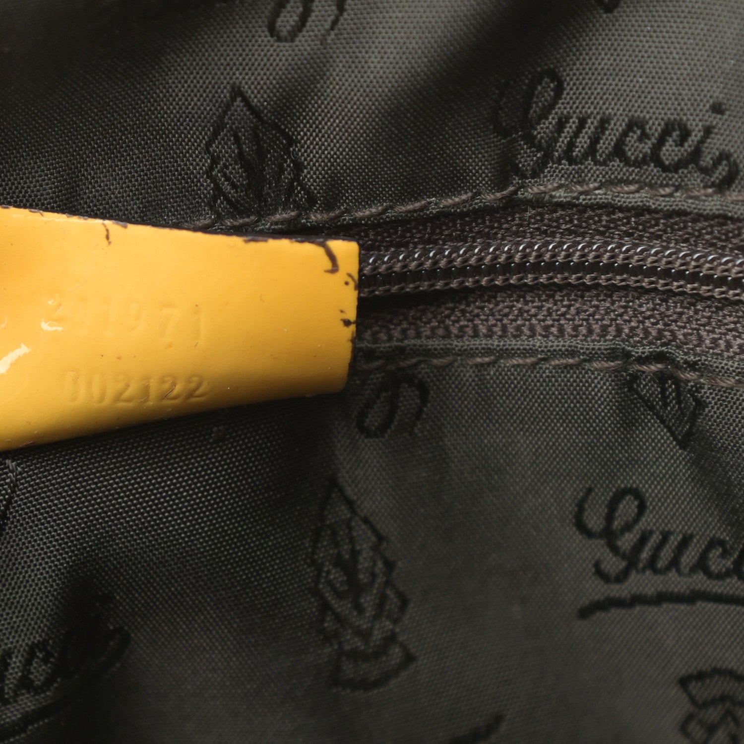 Gucci Monogram Web Medium Jolie Tote Yellow 7 of 17