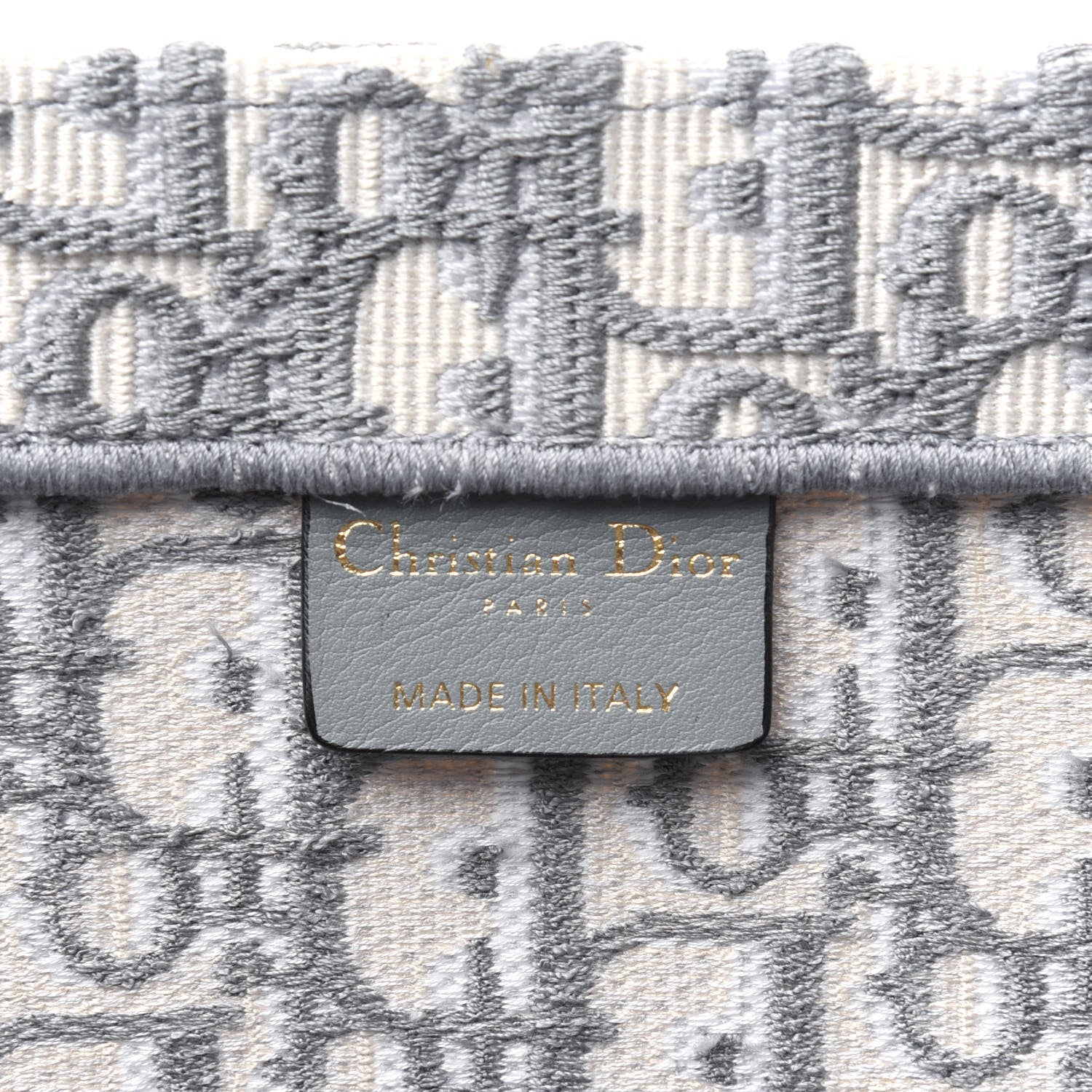 Christian Dior Oblique Large Book Tote Grey 6 of 11